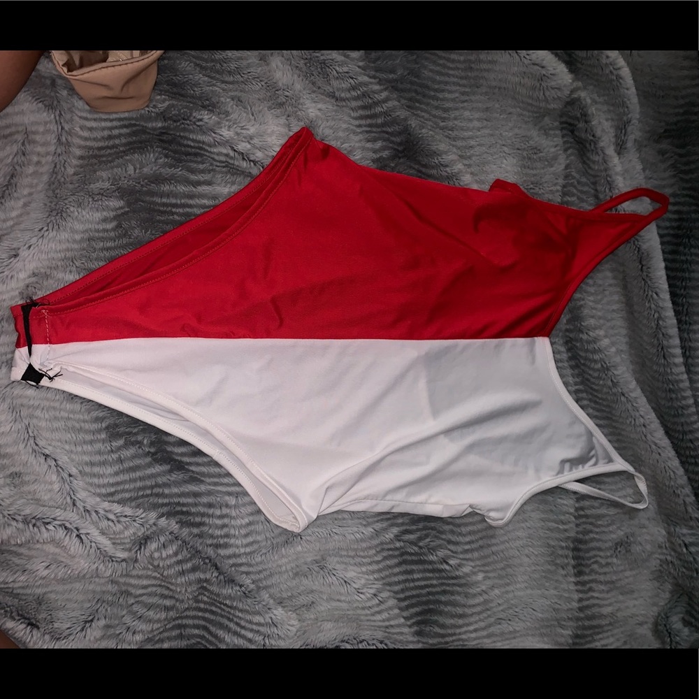 Colorblock body suit